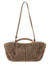 Hereu Textured Shoulder Bag Knotted Strap