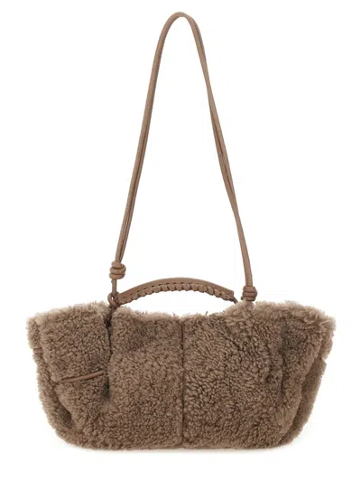Hereu Grey Handbag In Brown