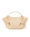 Hereu Arta Rafia Mini Handbag In Neutral