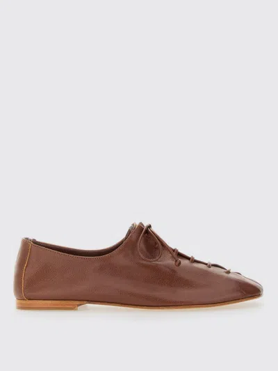 HEREU OXFORD SHOES HEREU WOMAN COLOR BROWN,H03252032