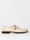 Hereu Buckle Detail Loafers In Neutral