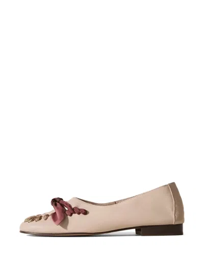 Hereu Juliol Foulard Deconstructed Loafers In Multi