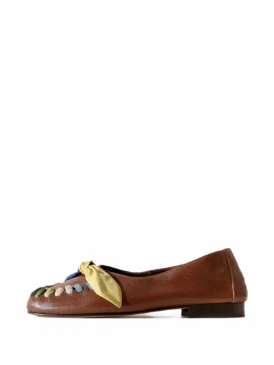 Hereu Juliol Foulard Loafer In Brown