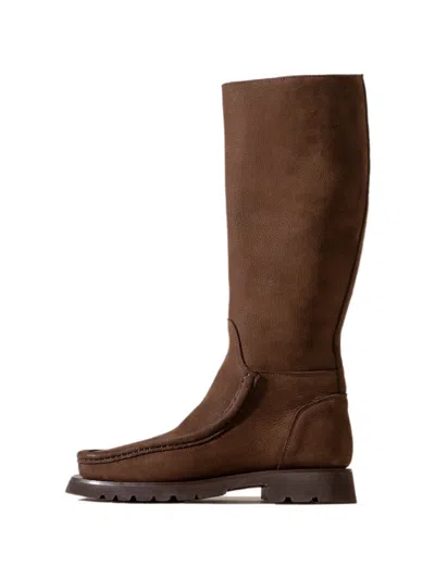 Hereu Riera Sport Knee-high Boots In Brown