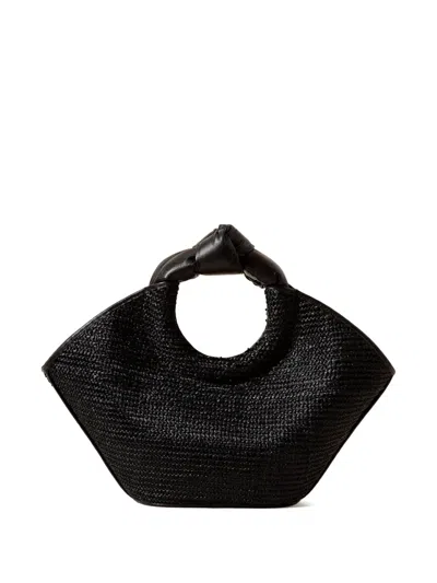 Hereu Knot-detail Tote Bag In Black