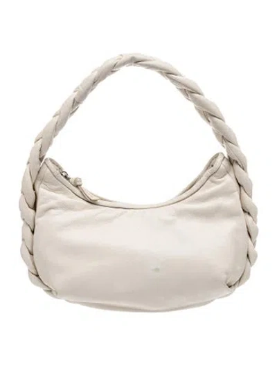 Pre-owned Hereu Leather Shoulder Bag In Neutrals
