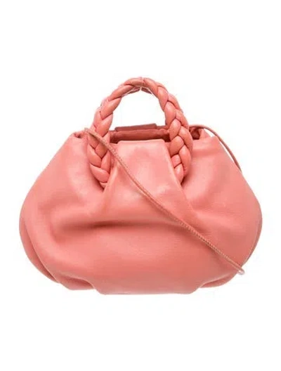 Pre-owned Hereu Leather Shoulder Bag In Pink
