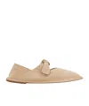 Hereu Llasada Ballet Flats In Beige