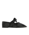 Hereu Women Shoe Llasada Crinkled In Black