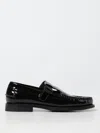 Hereu Women's Alber Moccasin T-bar Loafer In Schwarz