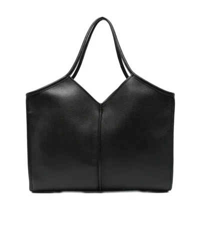 Hereu Logo Tote Bag In Black