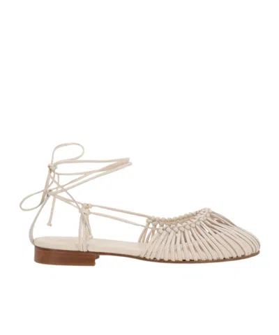 HEREU HEREU MANTERA CAGE FLAT SANDALS