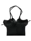 Hereu Double-handled Handbag In Black