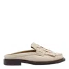 Hereu Fringe Detailing Mules In Beige