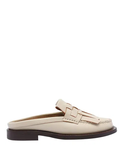 Hereu Marti Mule Sandals In Beis