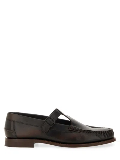 HEREU MEN'S ALBER MOCCASIN T-BAR LOAFER