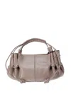 Hereu Mini Arta Braided-handle Lambskin Tote Bag In Neutral
