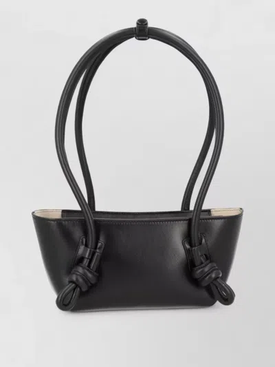 Hereu Mini Fleca Rectangular Shoulder Bag Knotted Handles