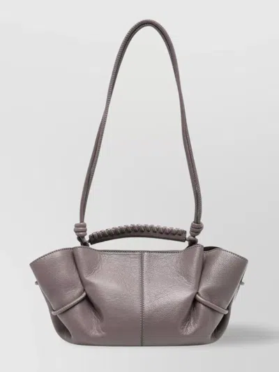 Hereu Mini Leather Handbag Shoulder Strap
