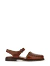 Hereu Picada Perforated Leather Flats