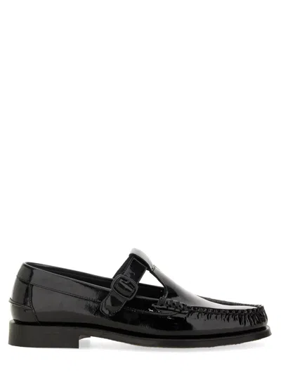 Hereu Alber Leather Loafers In Black
