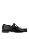 Hereu Moccasin T-bar "alber" In Black