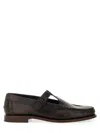 Hereu Men's Alber Moccasin T-bar Loafer In Brown