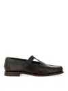 Hereu Men's Alber Moccasin T-bar Loafer In Brown
