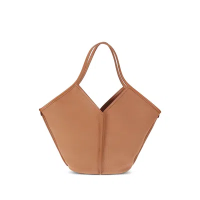 Hereu Calella Organic-cotton Tote Bag In Brown