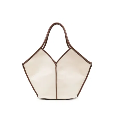 Hereu Neutrals Tote Bags Women In White