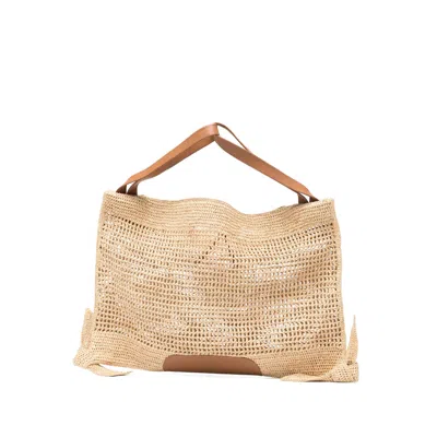 Hereu Neutrals Tote Bags Women In White