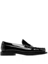 Hereu 20mm Sineu Patent Leather Loafers In Black