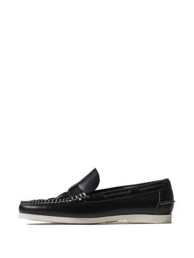 Hereu Nombela Slip-on Loafers In Black