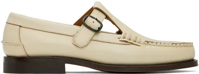 Hereu Off-white Alber Loafers In Custard
