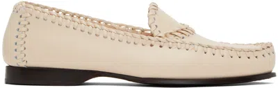 Hereu Off-white Sastre Loafers In Ivory