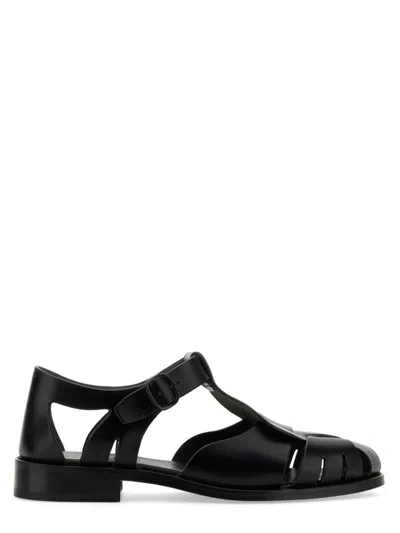 Hereu "peach" Sandal In Black