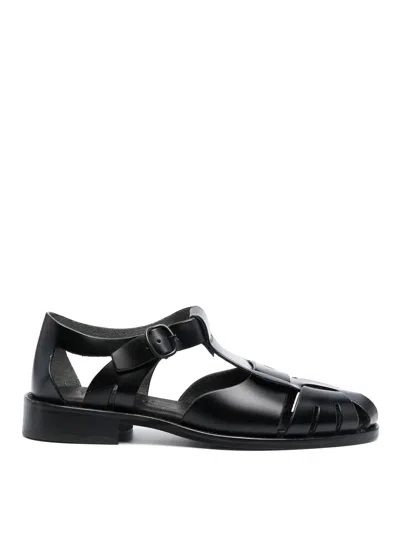 Hereu Sandal Peach In Black