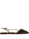 Hereu Petra Ballerina Flats In Black