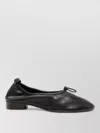 Hereu Puntera R Mid Bow-detail Flat Pumps In Black