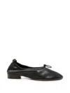 Hereu Puntera R Mid Bow-detail Flat Pumps In Black