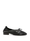 Hereu Puntera R Mid Bow-detail Flat Pumps In Black