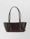 Hereu Rectangular Shoulder Bag Knotted Handles