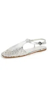 Hereu Reixa Metallic Sandals Light Silver