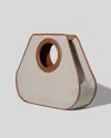 Hereu Roda L Canvas Tote Bag In Beige/ Tan In Multi