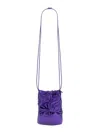 Hereu Ronet Metallic Bucket Bag In Purple