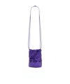 Hereu Ronet Metallic Bucket Bag In Purple