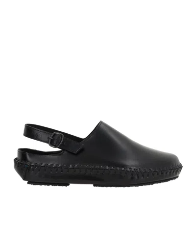 HEREU HEREU ROUND-TOE SLINGBACK SANDALS