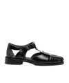 Hereu Sandal "peach" In Black