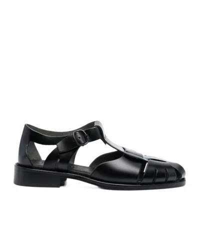HEREU HEREU PESCA T-BAR STRAP SANDALS