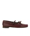Hereu Moccasin Mary Jane Lorea Supple Shiny In Multi